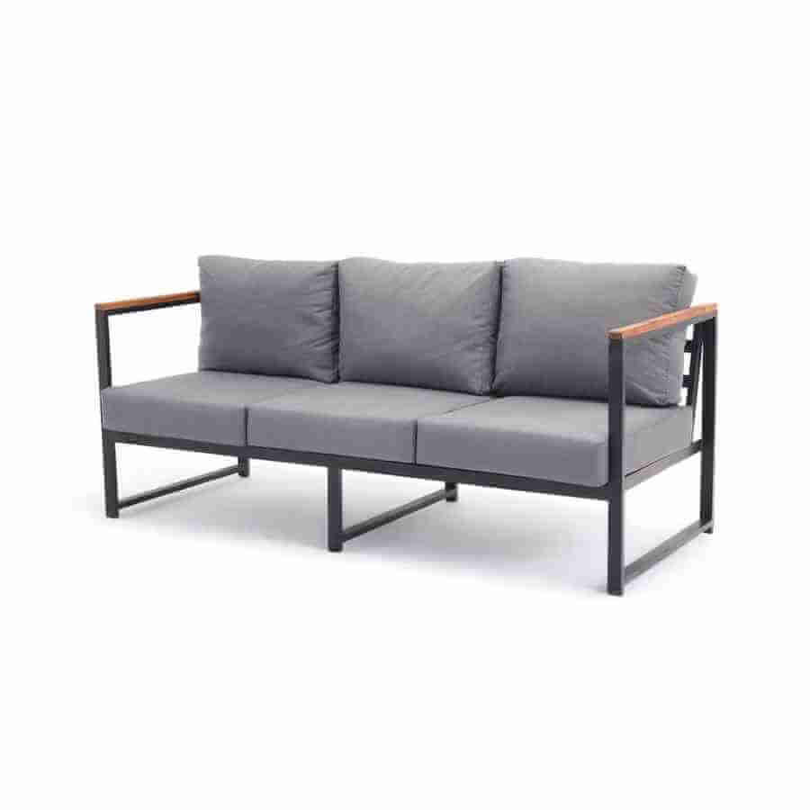 Wooden Frame Patio Set - Image 7